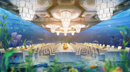 运用全息投影视觉效果技术打造出沉浸式就餐体验 (https://www.fanmichina.com/) 企业新闻 第2张